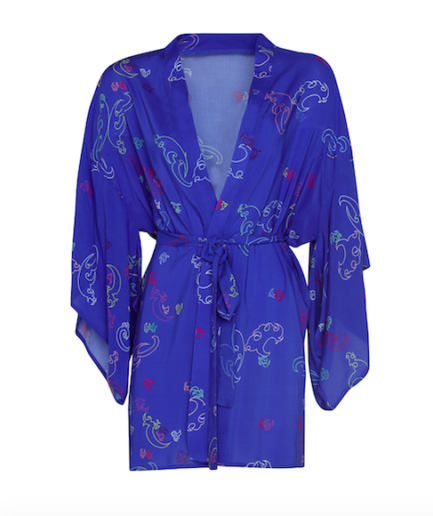 Kimono Short Blue